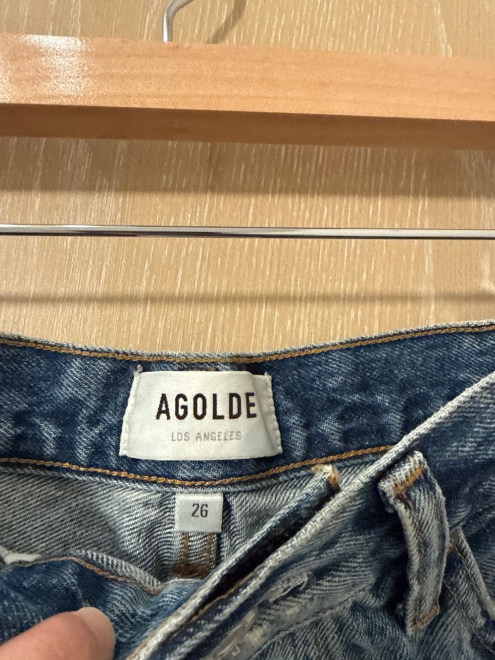 NWOT Agolde Dee Shorts - Picture 2 of 4
